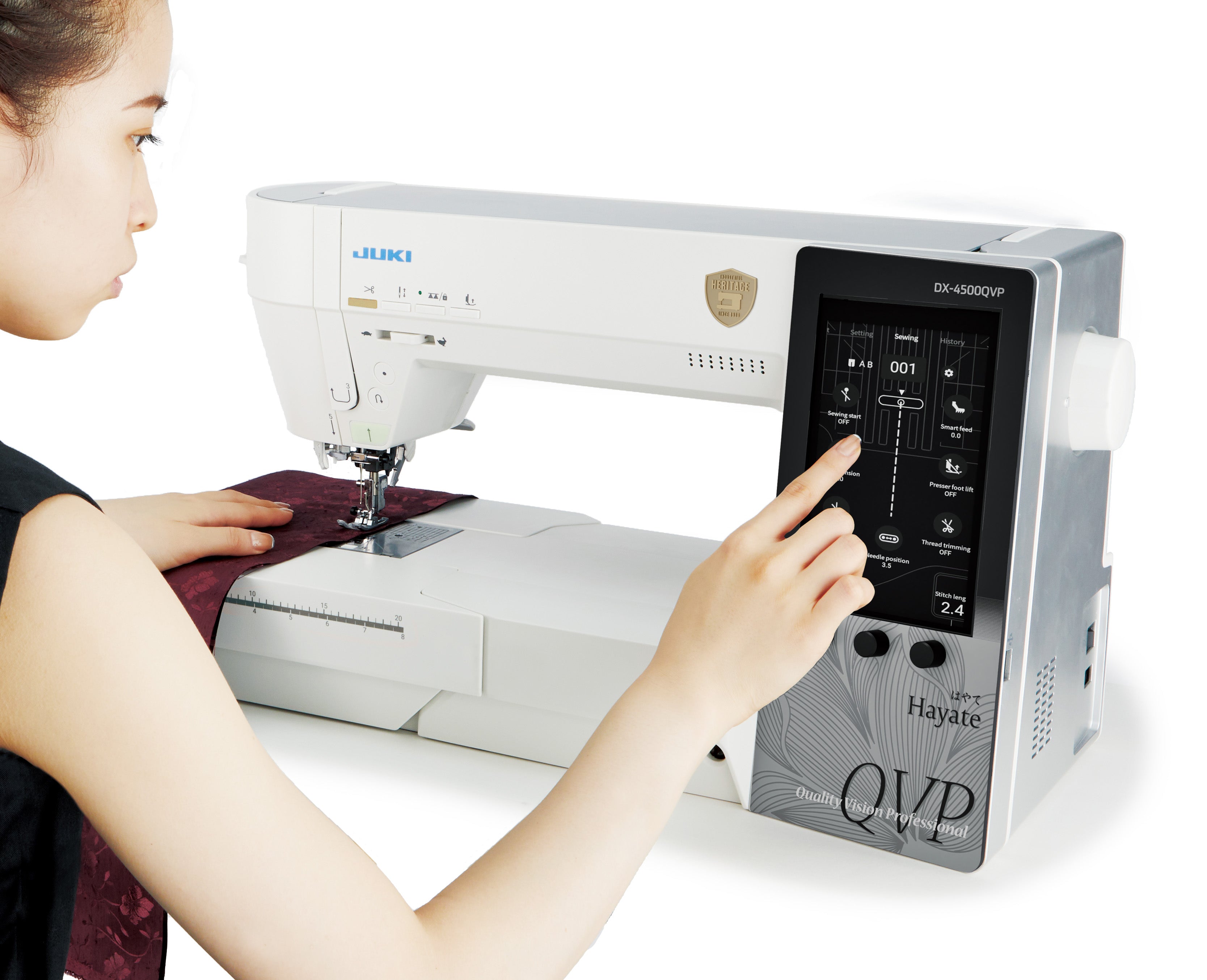 JUKI Hayate DX-4500QVP Sewing and Quilting Machine with Bonus