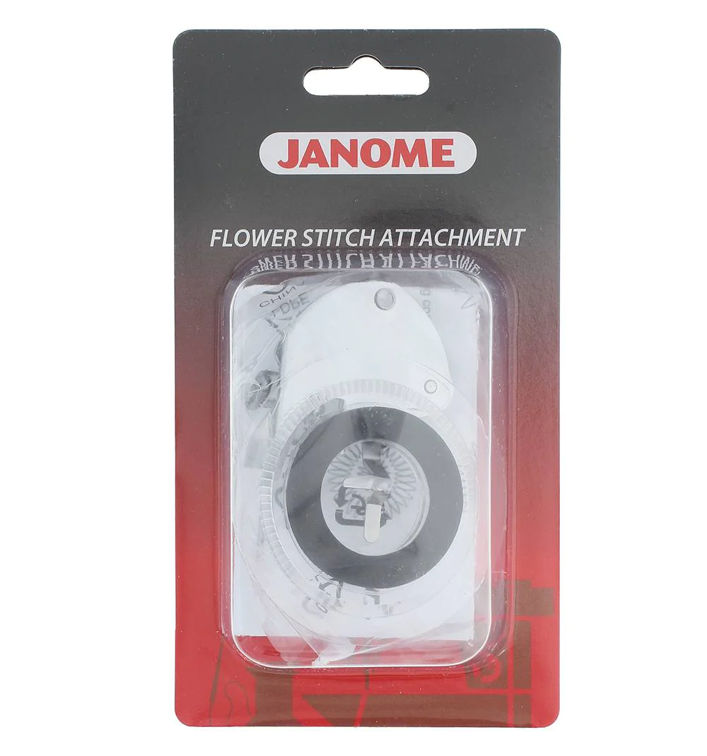 Janome Flower Stitching Attachment for Horizontal Rotary Hook Models 202261003 for Sale at World Weidner
