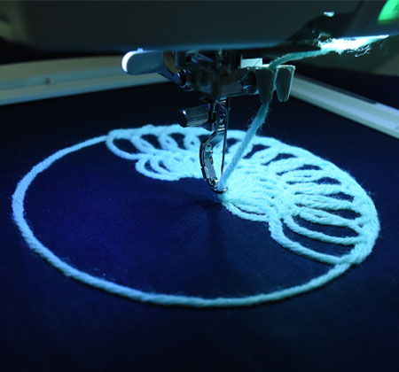 Janome Embroidery Couching Foot for Memory Craft Machines 202297008