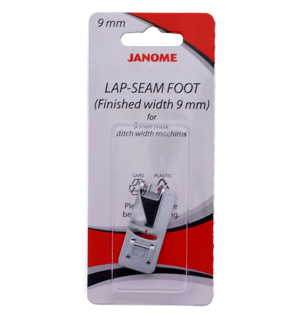 Janome Lap Seam Foot for 9mm Machines 202463007 for Sale at World Weidner