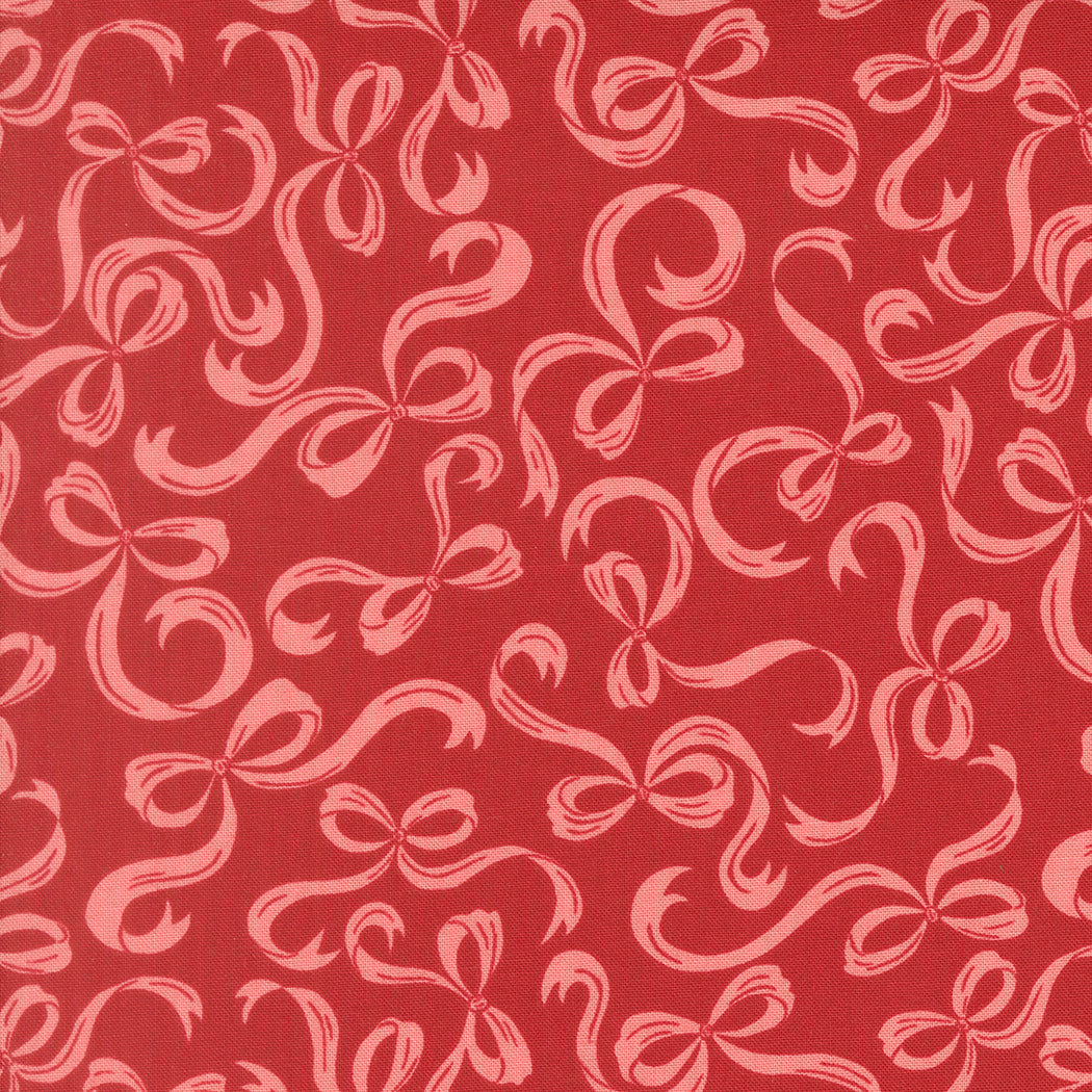 Fabric Moda Rose Tie a Bow Je Taime by the Quarter Yard 20996-17