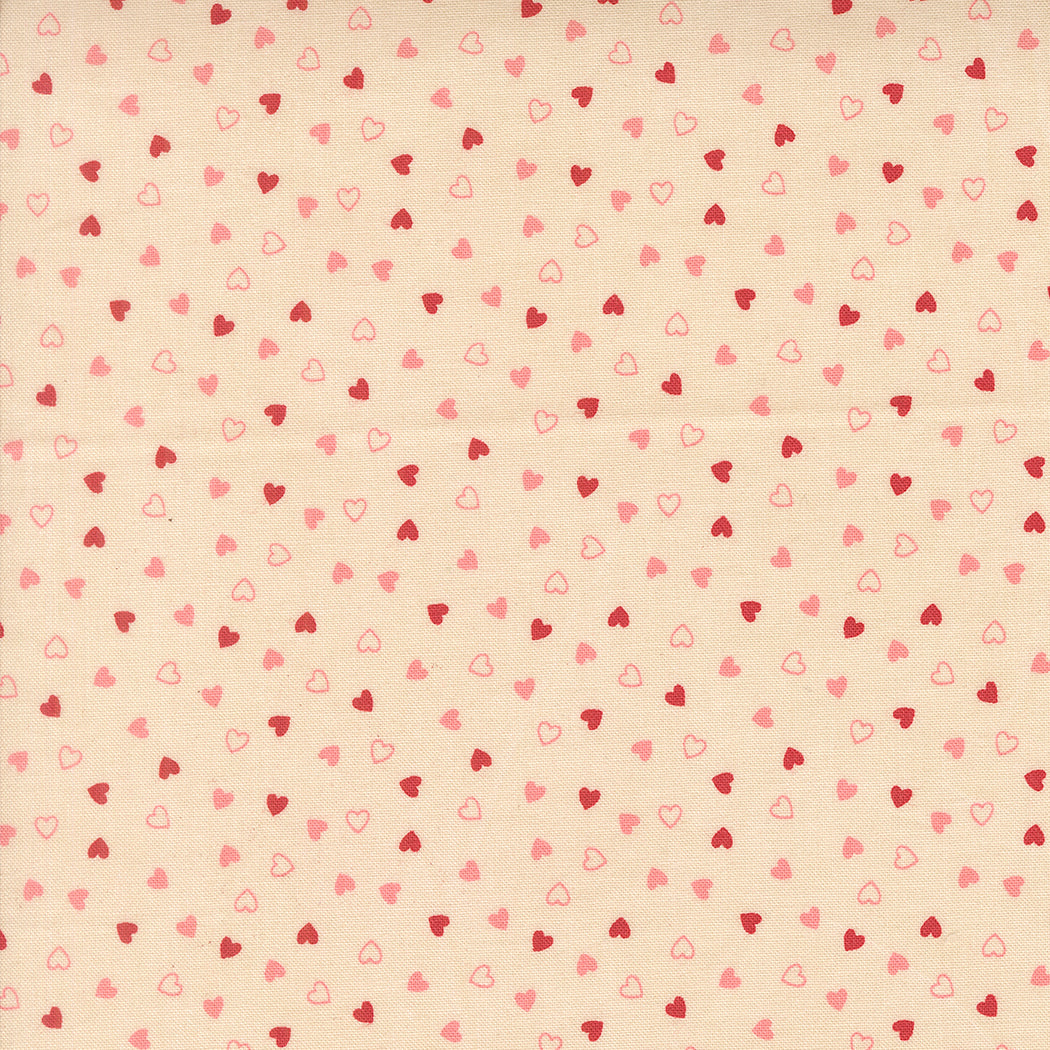 Fabric Moda Lace Sweetness Je Taime by the Quarter Yard 20997-11
