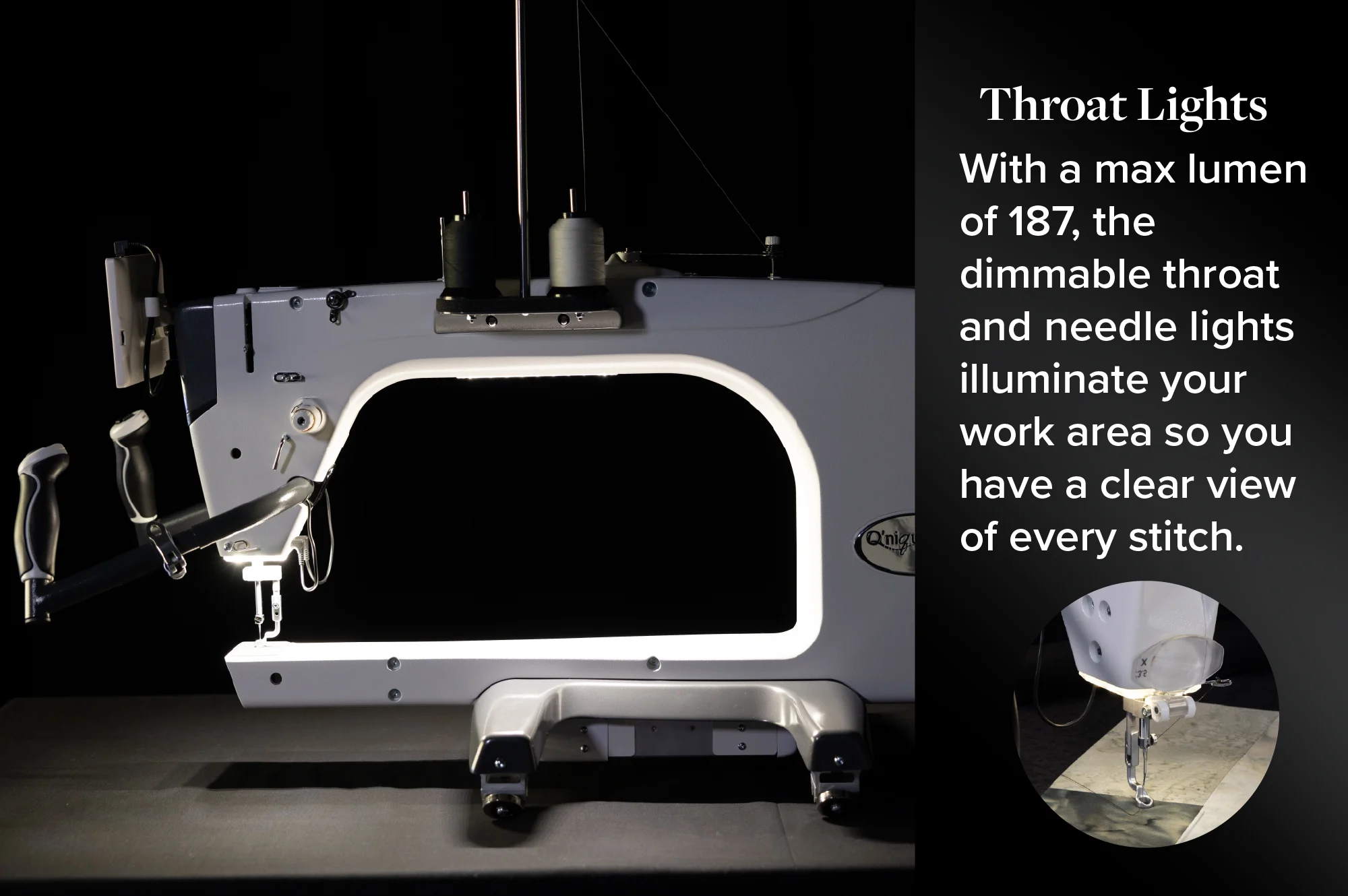 Grace Company Q'Nique 21X Elite Longarm Quilting Machine