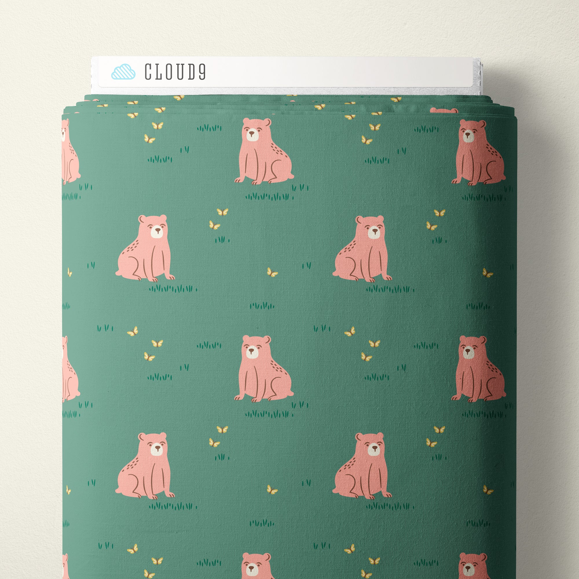 Fabric Cloud9 Glen Bearfolk Wildwood by the Quarter Yard 229276