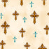 Fabric QT Cream Crosses Amazing Grace by the Quarter Yard 24030-E