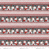 Fabric Henry Glass Multi Snowman Stripe Snow Folks by the Quarter Yard 2708-98