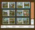 Fabric Henry Glass Brown From Moose to Mouse Little Readers 10 Quilt Panel 2721BP-38