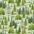 Fabric Henry Glass Green Forest Happy Campers by the Quarter Yard 2726-66