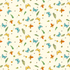 Fabric Henry Glass Light Yellow Butterflies Happy Campers by the Quarter Yard 2730-44