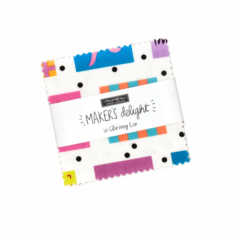 Fabric Moda Precuts Maker's Delight 2.5" Mini Charm Pack 28100MC