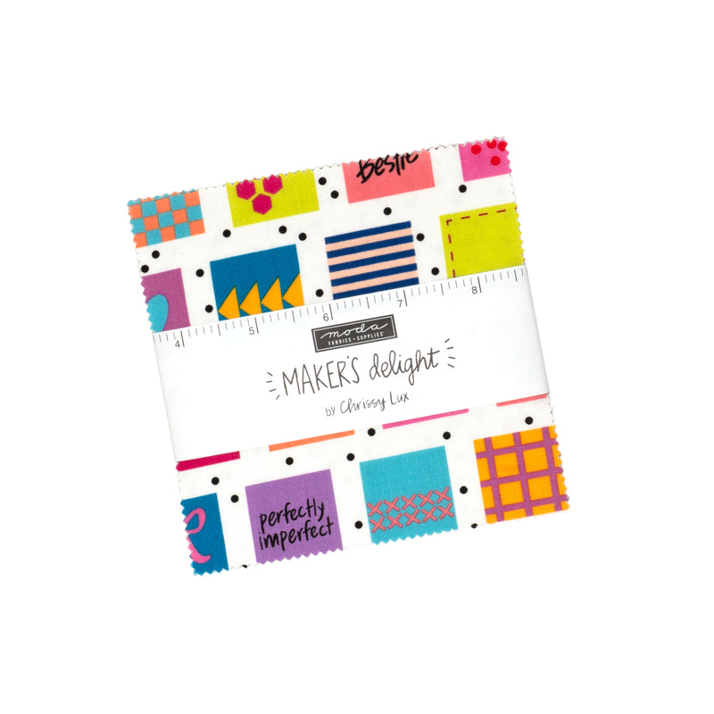 Fabric Moda Precuts Maker's Delight 5" Charm Pack 28100PP