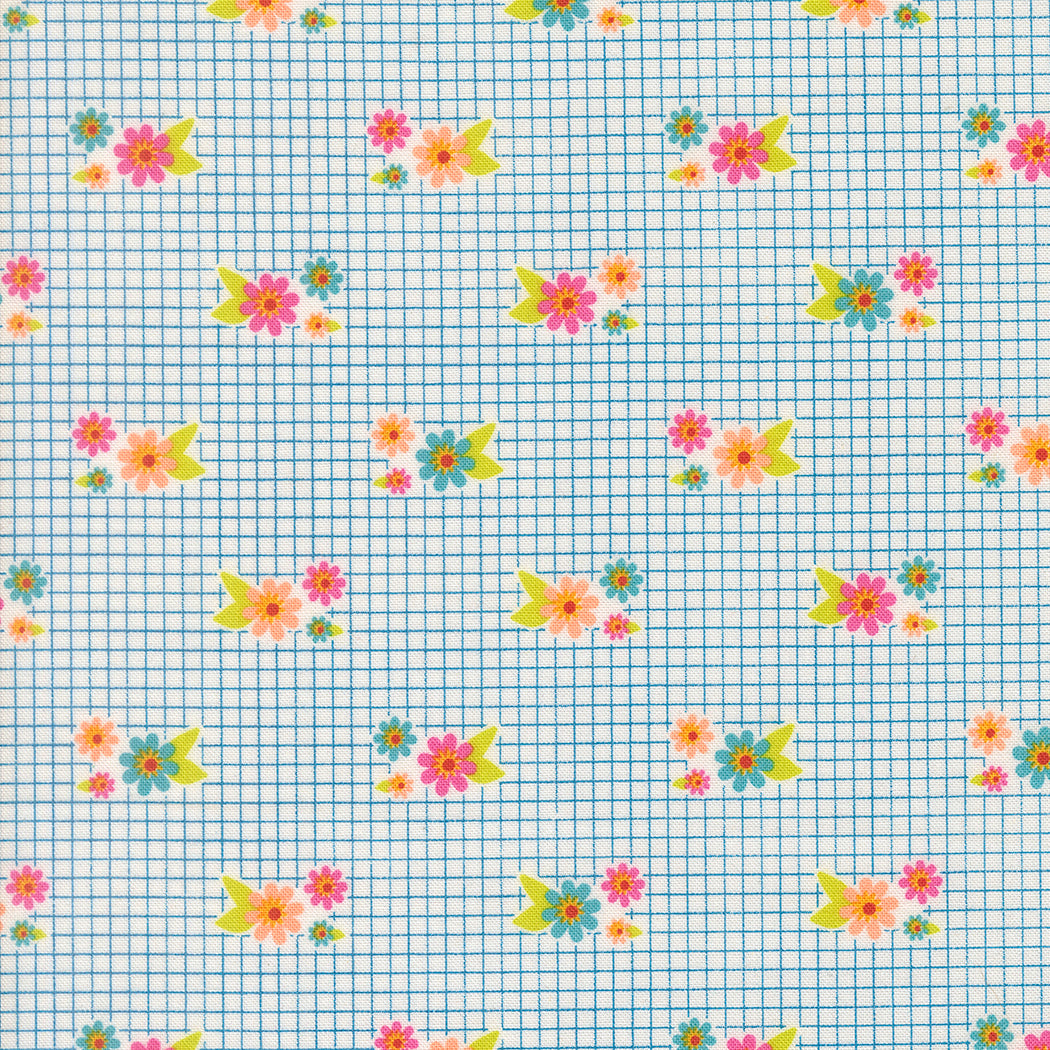 Fabric Moda Breeze Tiny Floral Maker's Delight by the Quarter Yard 28102-24