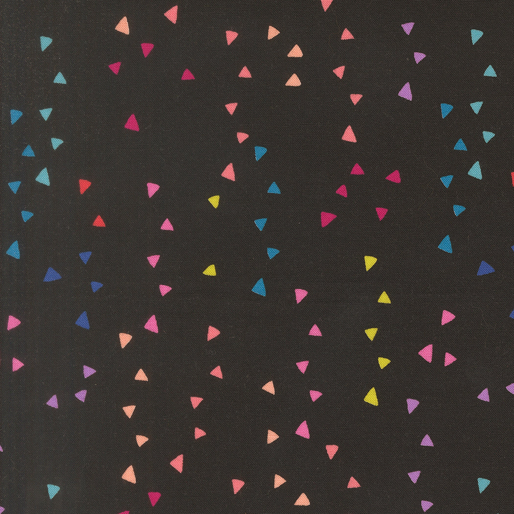 Fabric Moda Super Black Trimmings Maker's Delight by the Quarter Yard 28105-23