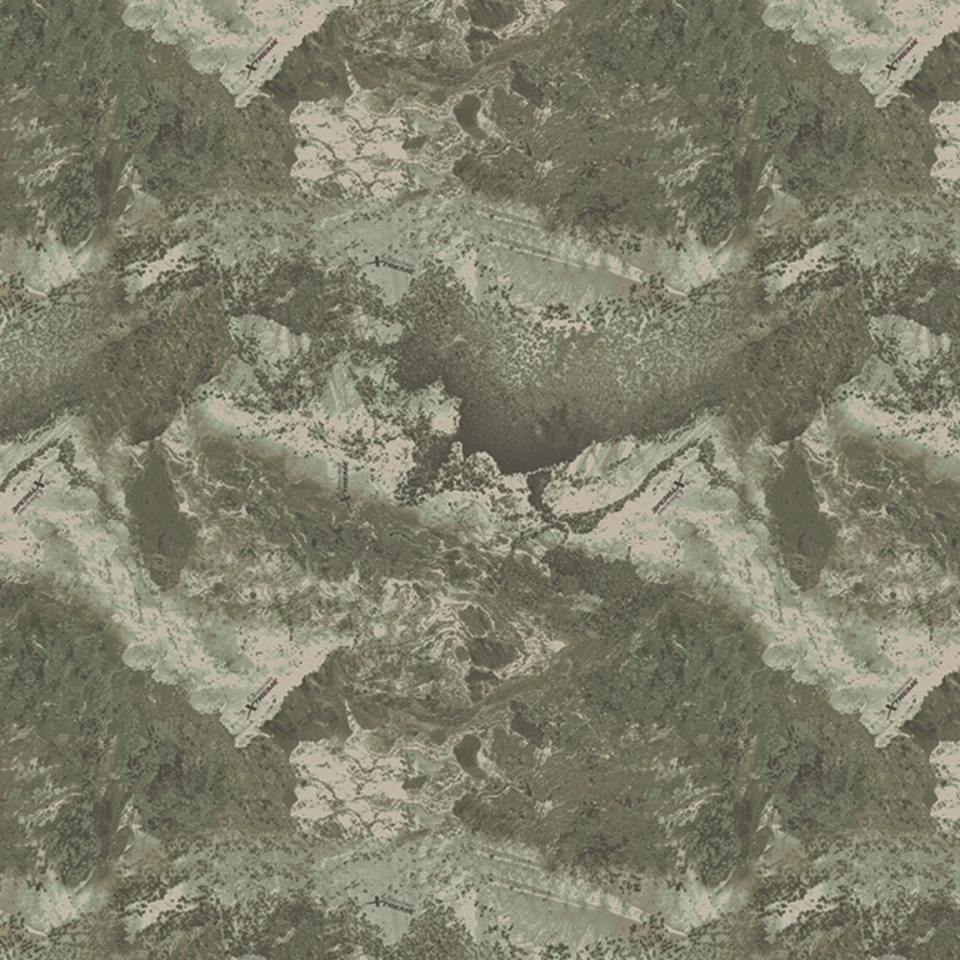 Fabric A.E. Nathan Green Texture REALTREE by the Quarter Yard 2887-66