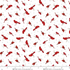 Fabric Henry Glass White Cardinals Tailgate Traditions by the Quarter Yard 2911-08