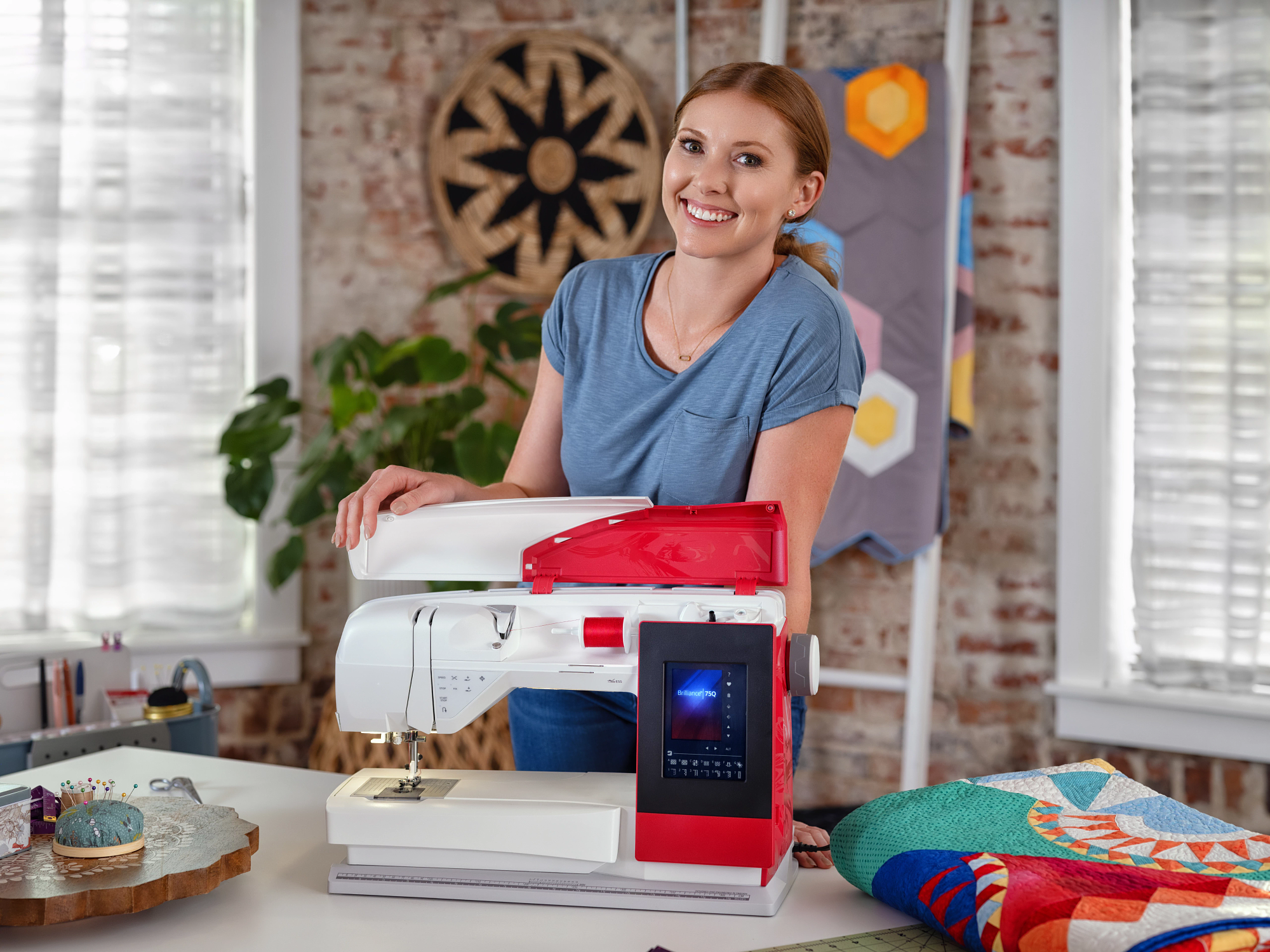 Husqvarna Viking BRILLIANCE™ 75Q Sewing Machine for Sale at World Weidner