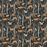 Fabric Northcott Charcoal Multi Scenic Tanglewood by the Quarter Yard 29281-98
