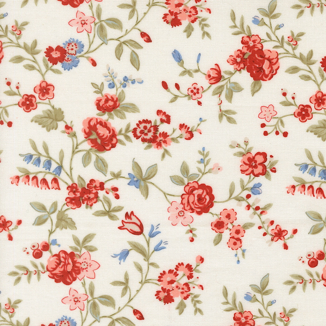 Fabric Moda Cloud Flower Chic Blossom Jubilee by the Quarter Yard 3090-11