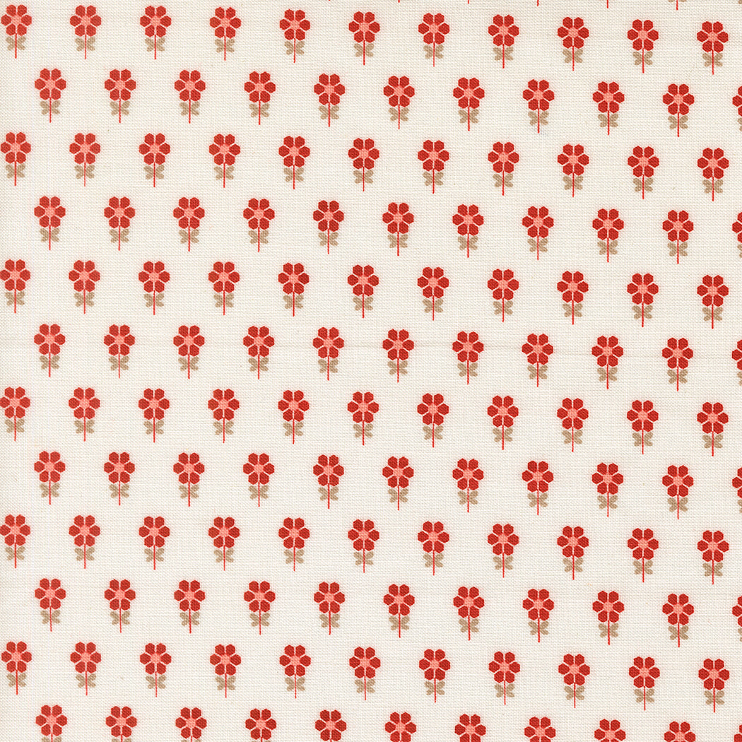 Fabric Moda Cloud Hexi Flowers Blossom Jubilee by the Quarter Yard 3095-11