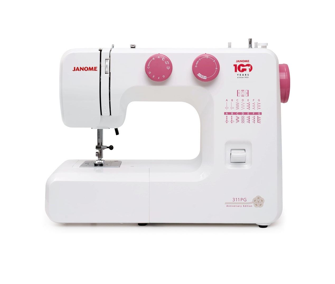 Janome 311PG 100th Anniversary Edition Sewing Machine