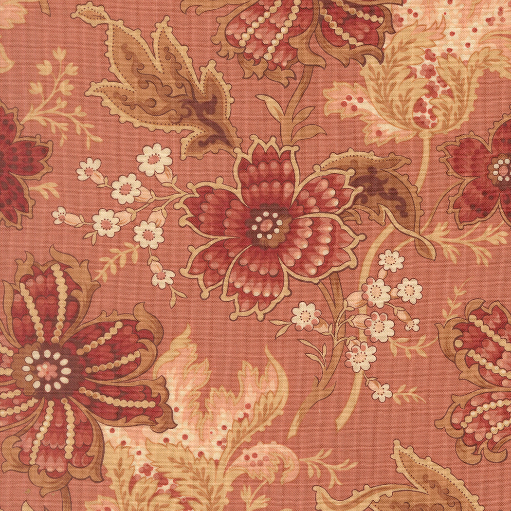 Fabric Moda Clay Primvere Le Jardin Rouge by the Quarter Yard 36150-12