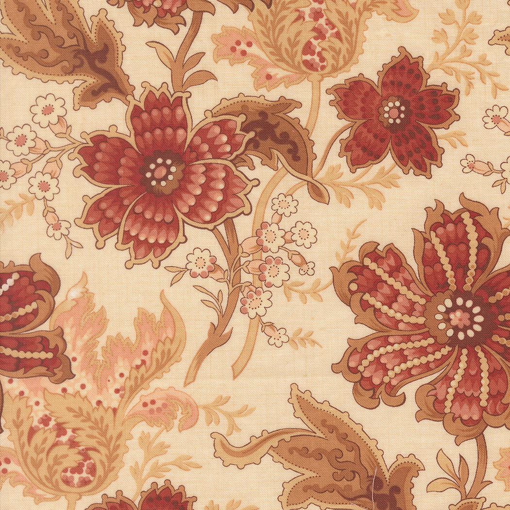 Fabric Moda Pearl Primvere Le Jardin Rouge by the Quarter Yard 36150-14