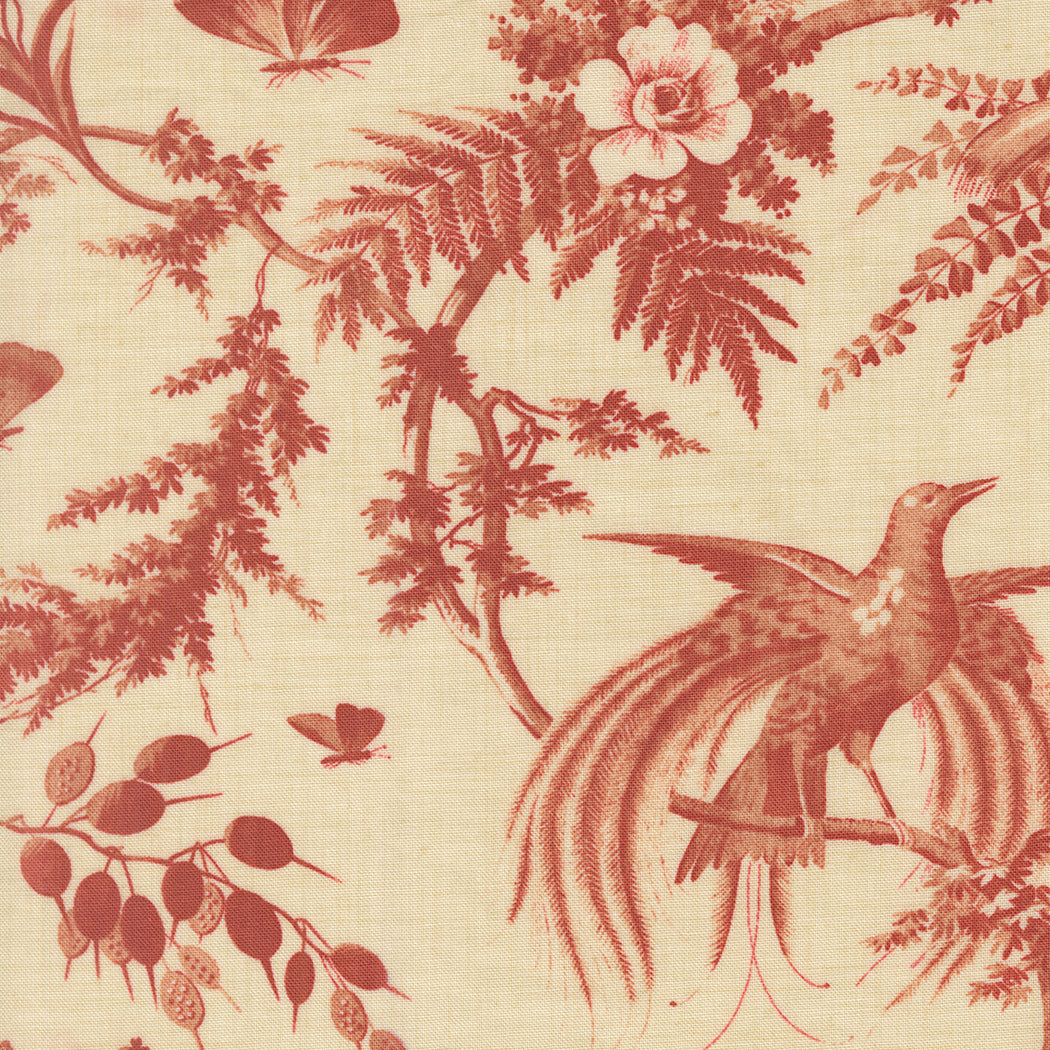 Fabric Moda Pearl Margueritte Le Jardin Rouge by the Quarter Yard 36151-14