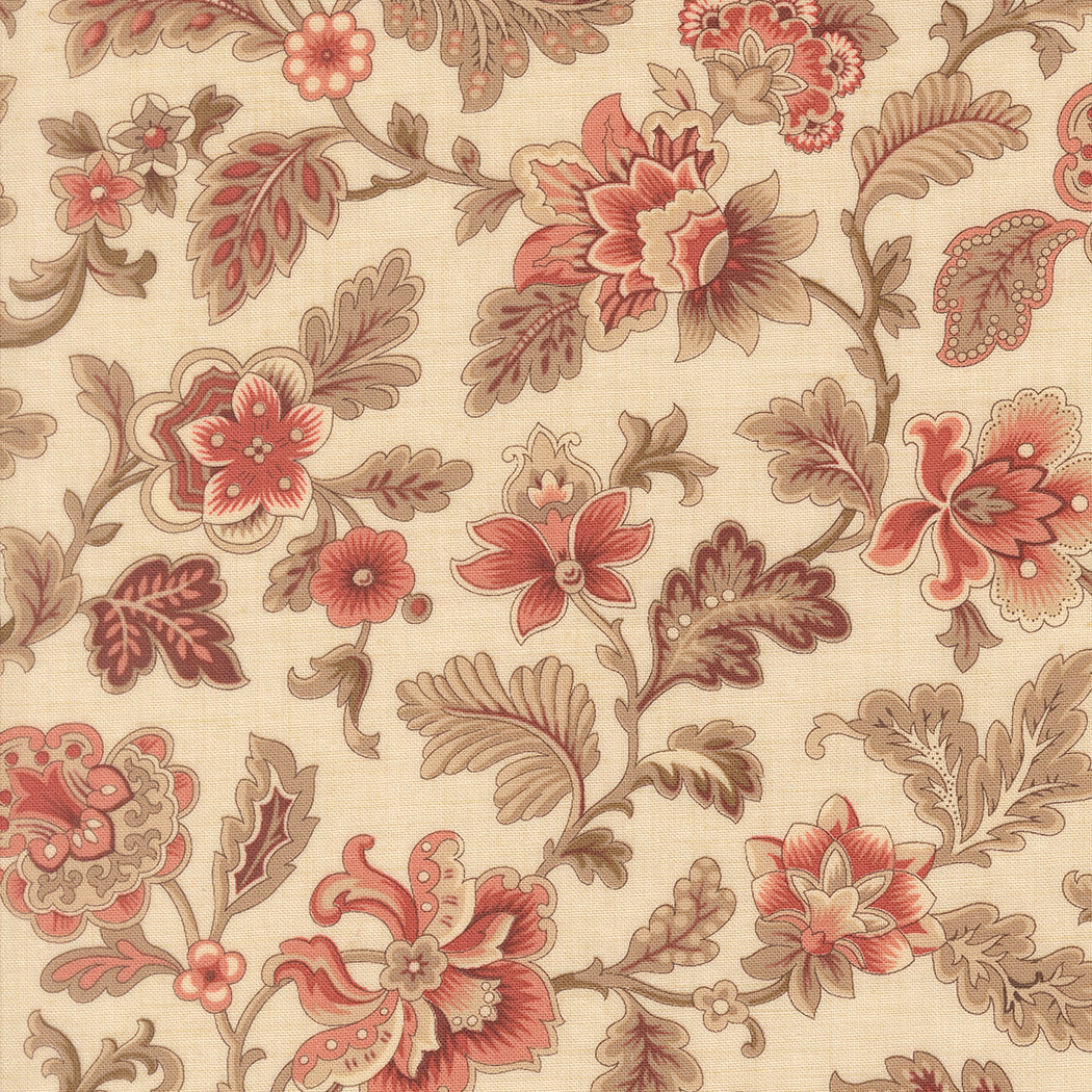 Fabric Moda Pearl Tournesal Le Jardin Rouge by the Quarter Yard 36152-16