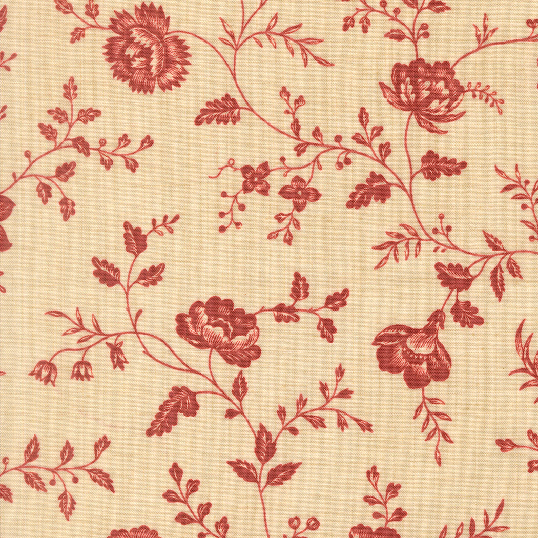 Fabric Moda Pearl Dauphin Le Jardin Rouge by the Quarter Yard 36155-15
