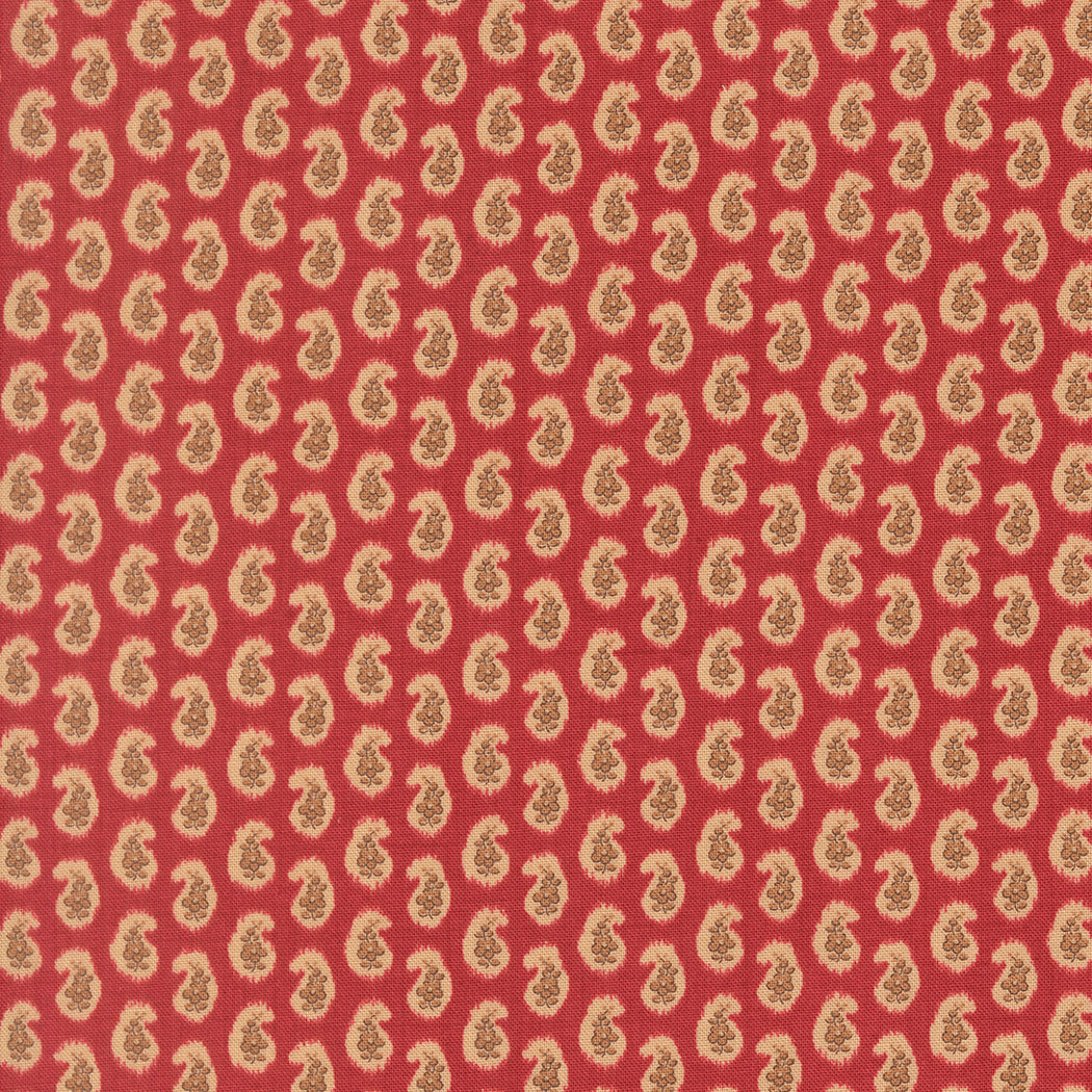 Fabric Moda Rouge Campanule Le Jardin Rouge by the Quarter Yard 36157-11