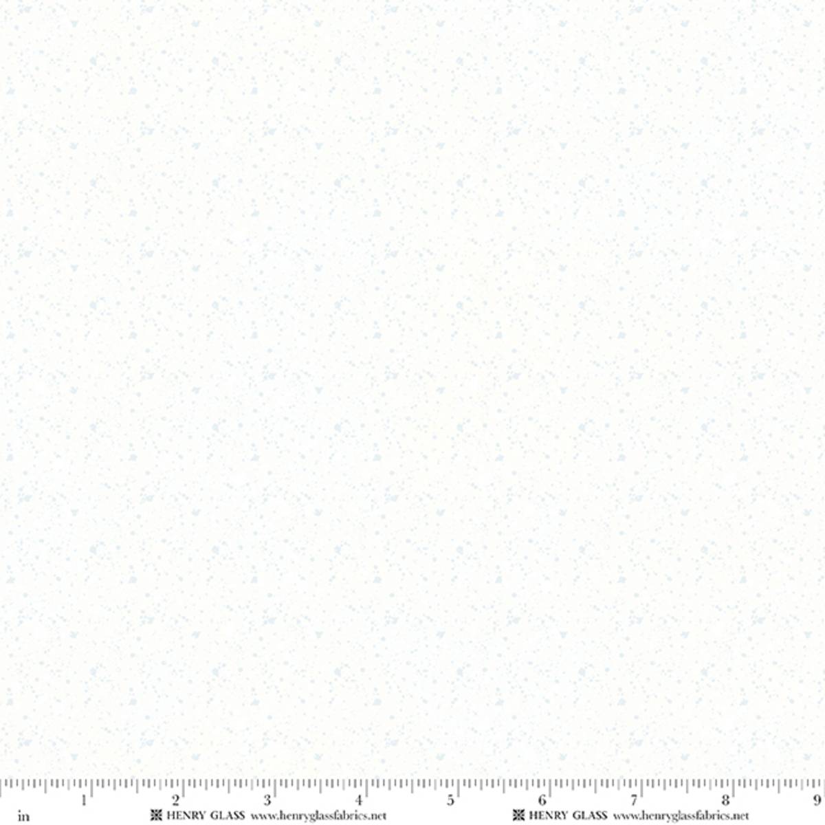 Fabric Henry Glass Snow White Crystal Frost Texture Beyond the Pines by the Quarter Yard 3685-11