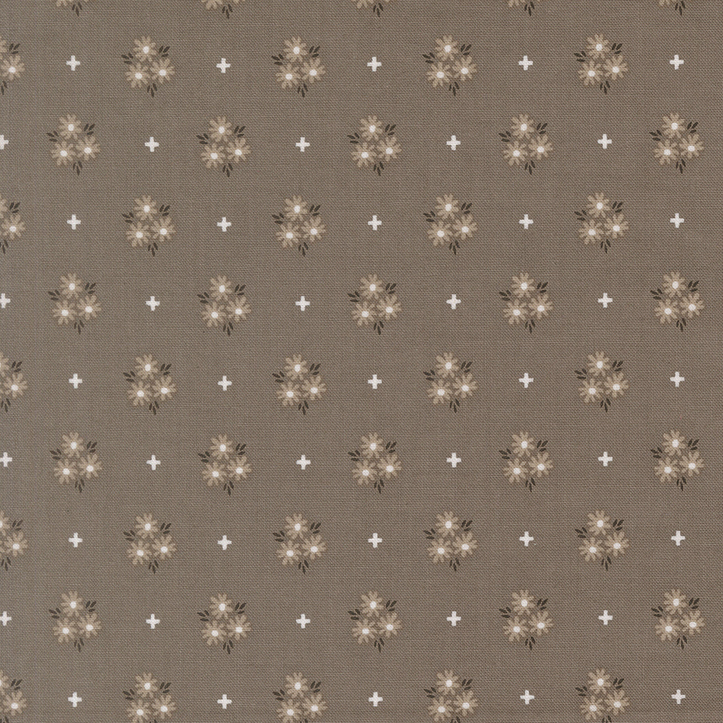 Fabric Moda Slate Blooms Birch and Willow by the Quarter Yard 37722-17