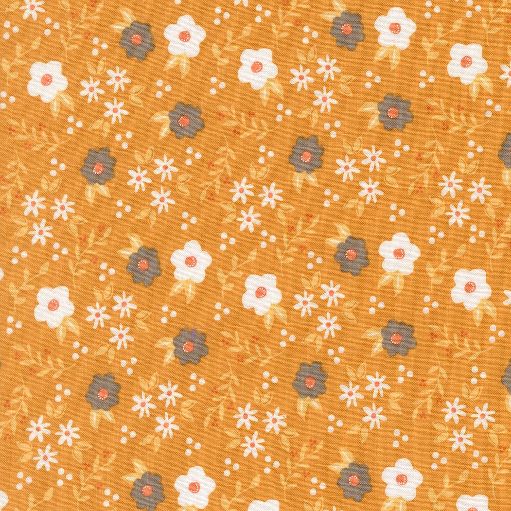 Fabric Moda Golden Mums Birch and Willow by the Quarter Yard 37725-12