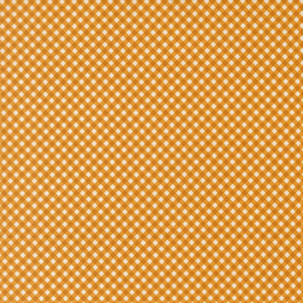 Fabric Moda Golden Gingham Birch and Willow by the Quarter Yard 37726-12
