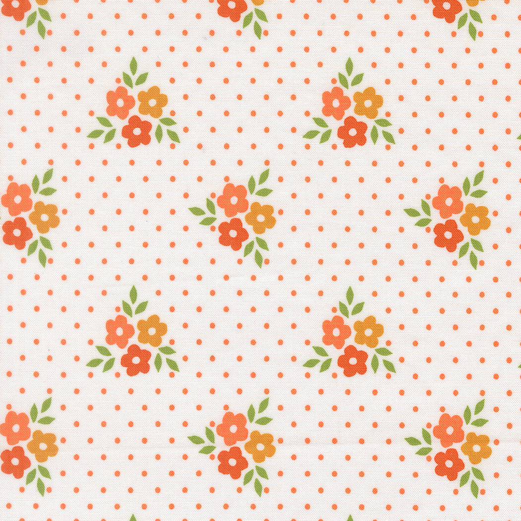 Fabric Moda Cloud Autumn Florals Birch and Willow by the Quarter Yard 37727-11