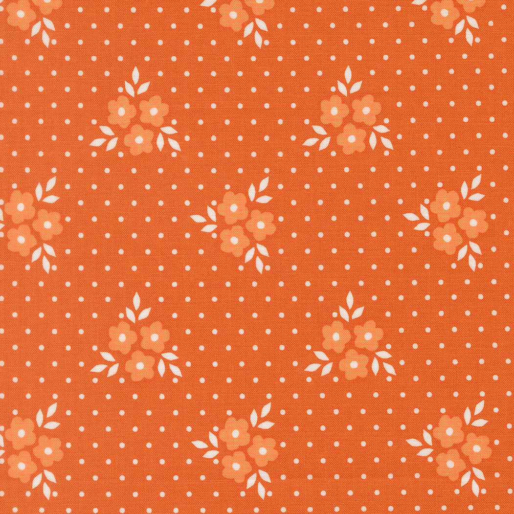 Fabric Moda Spice Autumn Florals Birch and Willow by the Quarter Yard 37727-15