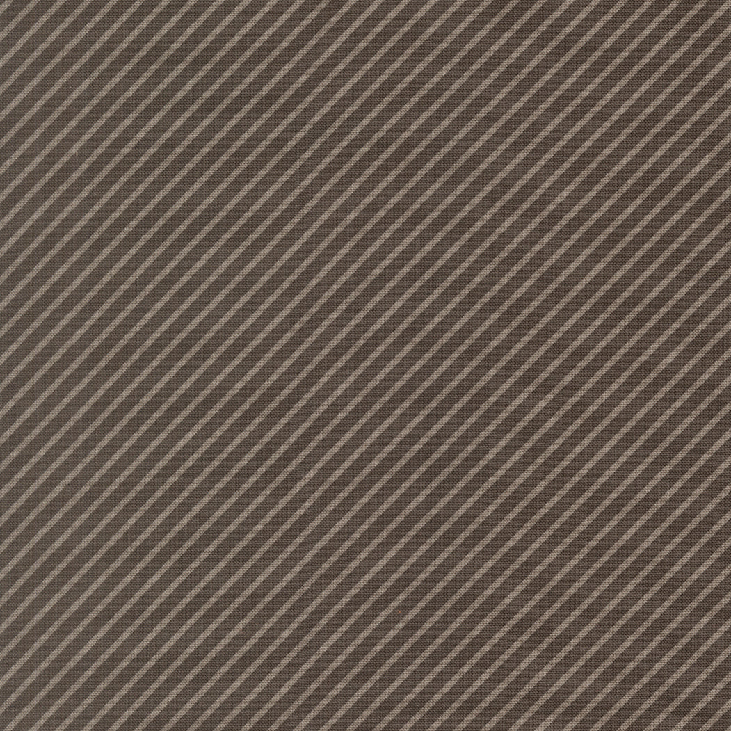 Fabric Moda Charcoal Stripe Birch and Willow by the Quarter Yard 37729-18