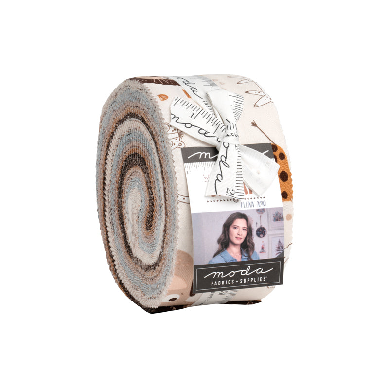 Fabric Moda Precuts Wildly Cute Safari 2.5" Strip Jelly Roll 39080JR