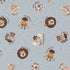 Fabric Moda Sky Animals Faces Wildly Cute Safari by the Quarter Yard 39081-13