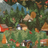 Fabric Moda Grass Collage Paper Trails by the Quarter Yard 39590-11