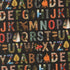 Fabric Moda Navy Alphabet Paper Trails by the Quarter Yard 39593-19