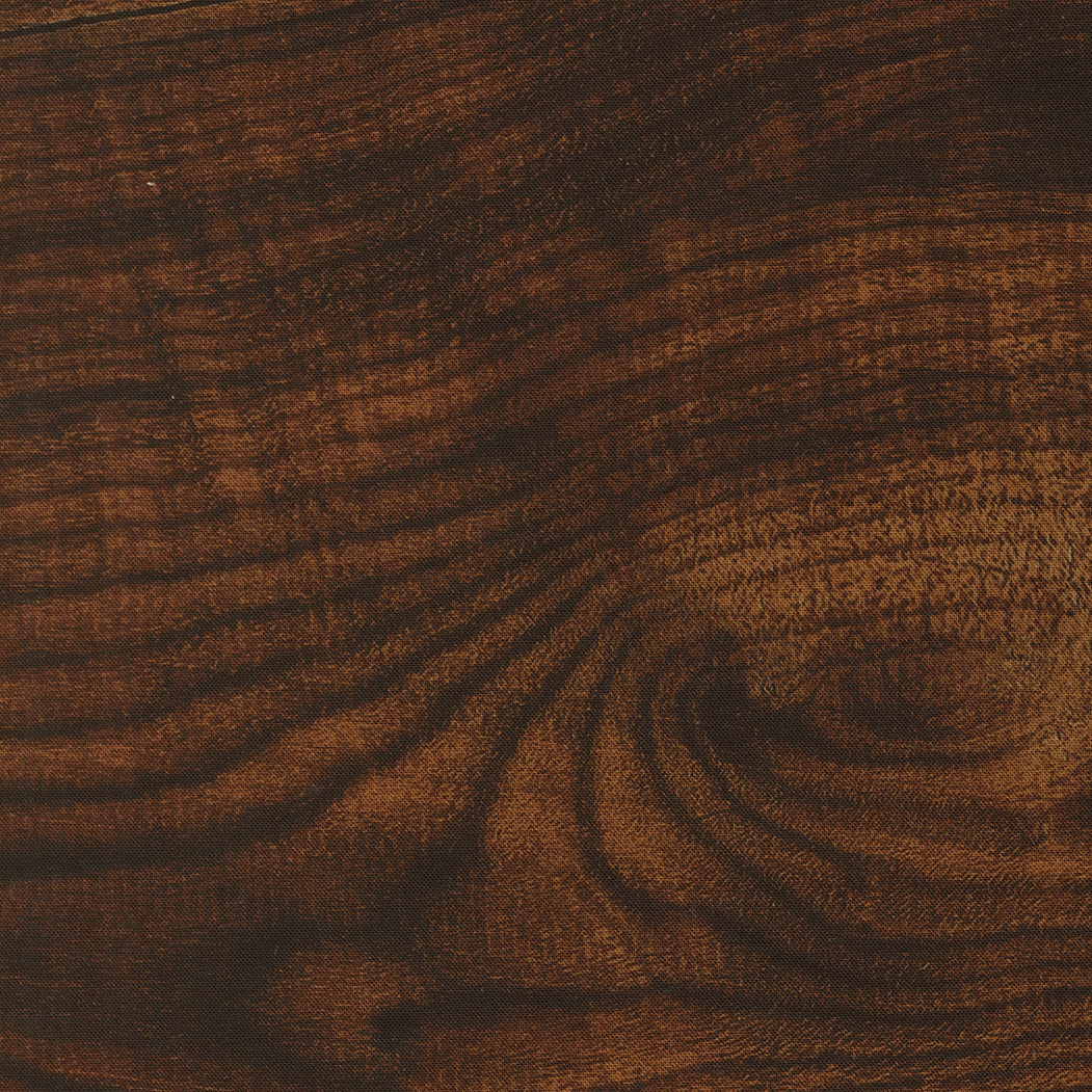 Fabric Moda Mahogany Woodgrain Paper Trails by the Quarter Yard 39597-13
