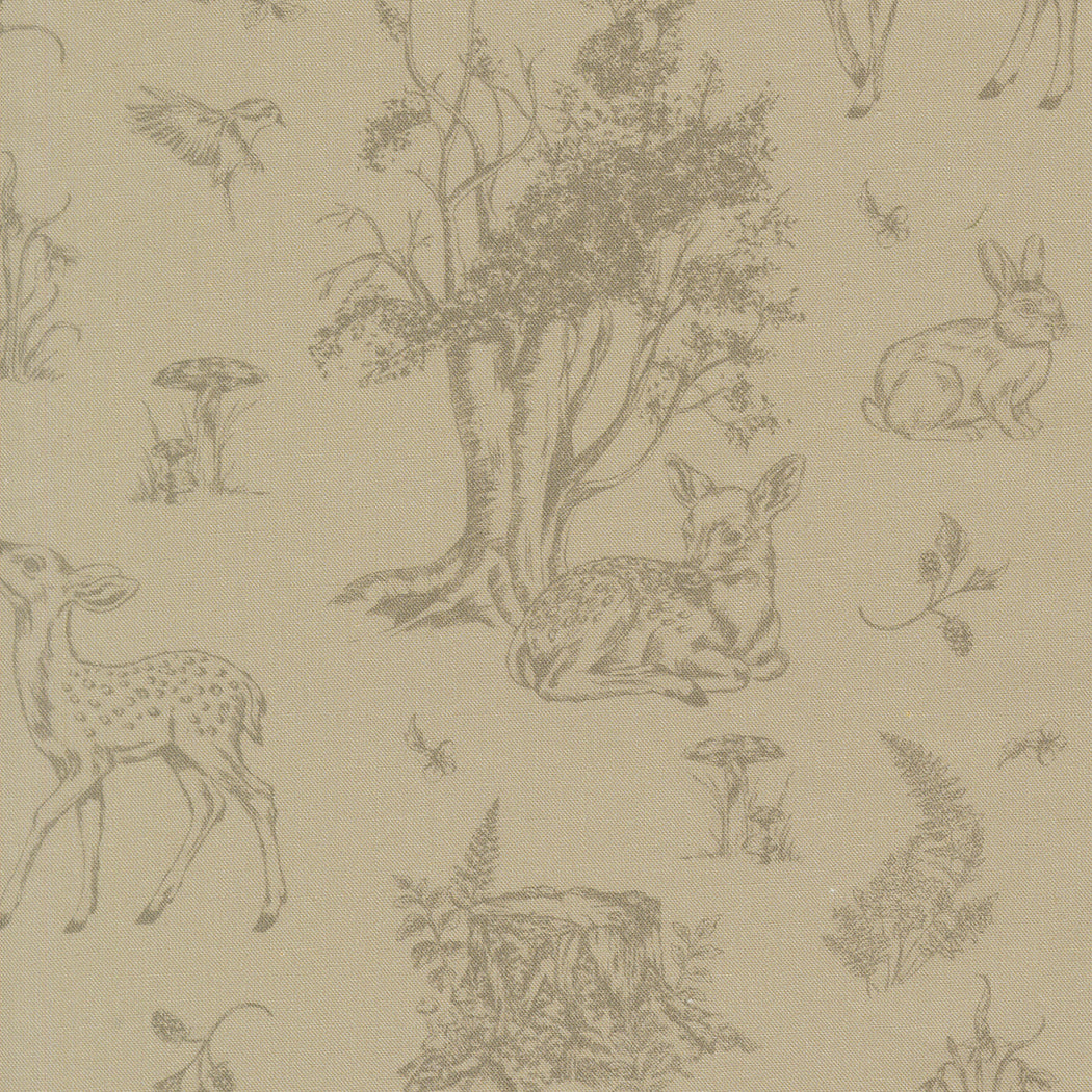 Fabric Moda Sage Fawns Fables Fable and Fern by the Quarter Yard 40062-13