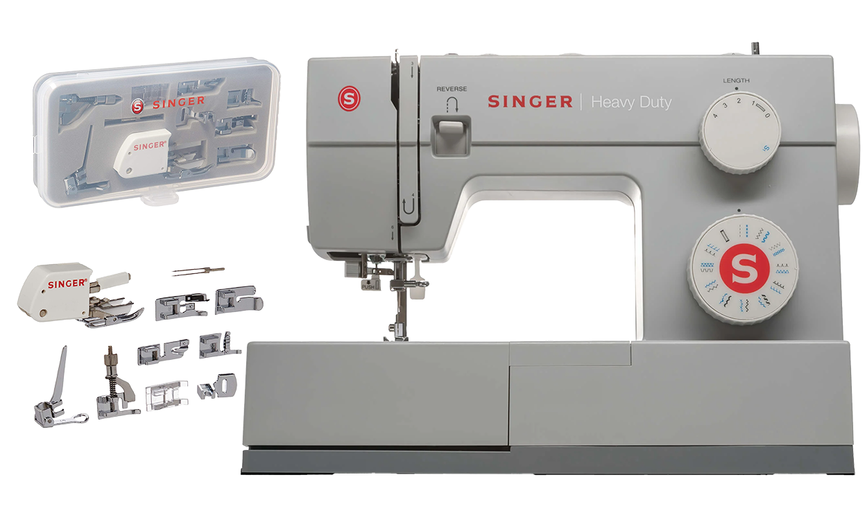 Singer 44S Heavy Duty Sewing Machine bonus package c