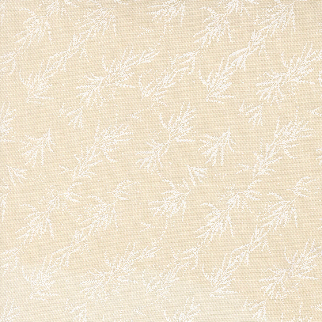 Fabric Moda Eggshell White Branches Wellspring by the Quarter Yard 45674-11