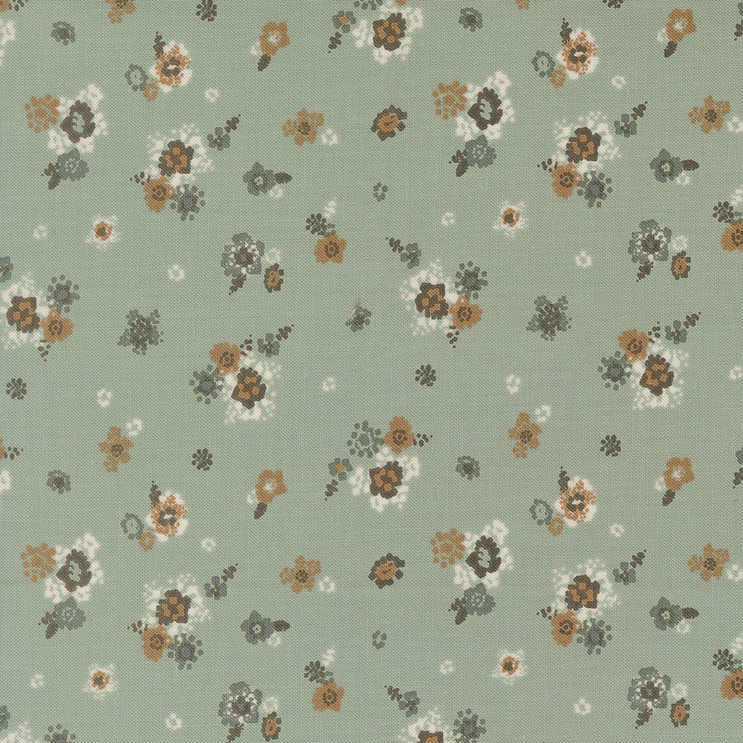 Fabric Moda Storm Micro Blooms Wellspring by the Quarter Yard 45675-16