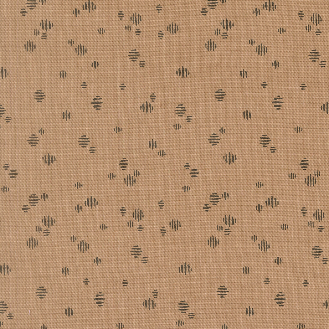 Fabric Moda Mink Dashed Blender Wellspring by the Quarter Yard 45676-12