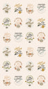 Fabric Moda Multi Texts Wellspring Quilt Panel 45679-11