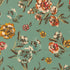 Fabric Moda Teal Brushed Bouquet Flora + Thread by the Quarter Yard 45680-15