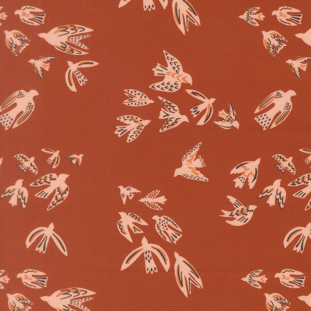 Fabric Moda Spice On A Wing Flora + Thread by the Quarter Yard 45682-13